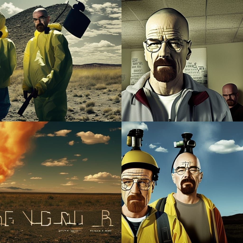Breaking Bad AI Art