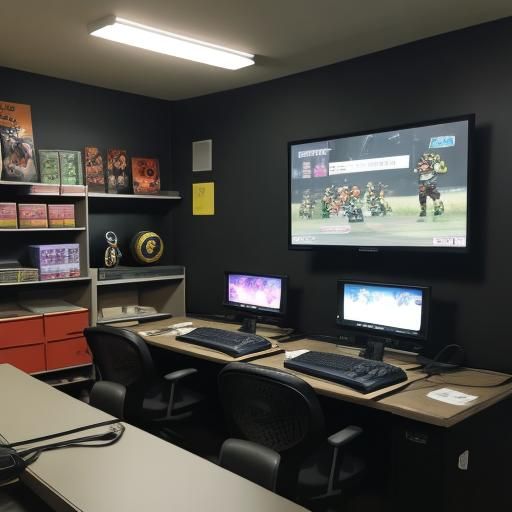 Naruto playing videogames in the backrooms next to a Toyota Camry