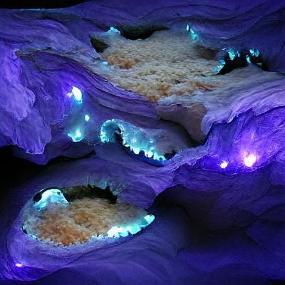 Enchanting Geode Cave: A Crystalline Dreamscape