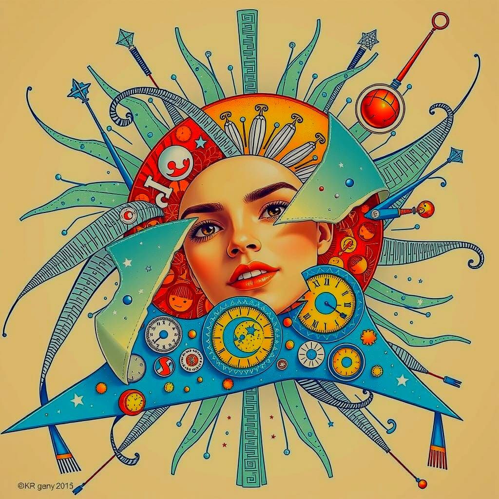 Abstract Twisting Fractals and Warped Vectors in 3D