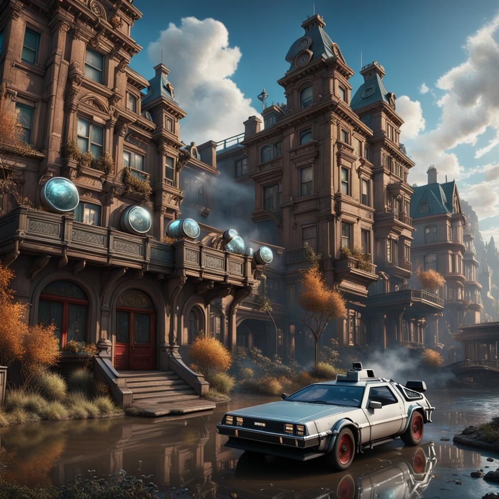 Back to the Future: Detailed Matte Painting