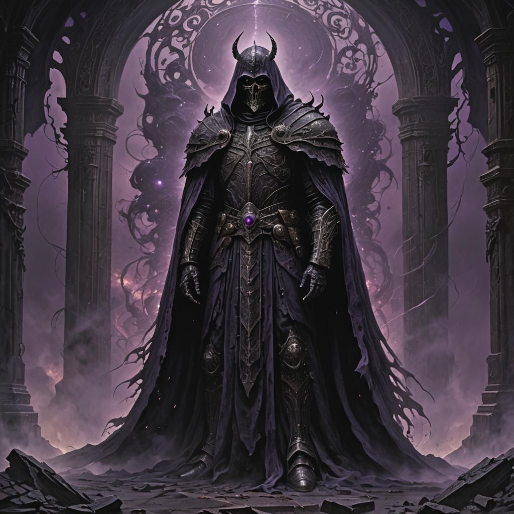 Overlord of Death in Dark Surrealism