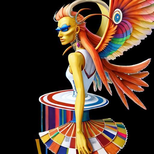 Abstract Surreal AI Art Creation