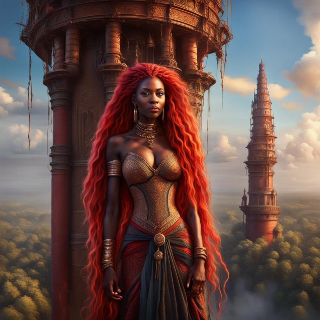 AFRICAN RAPUNZEL