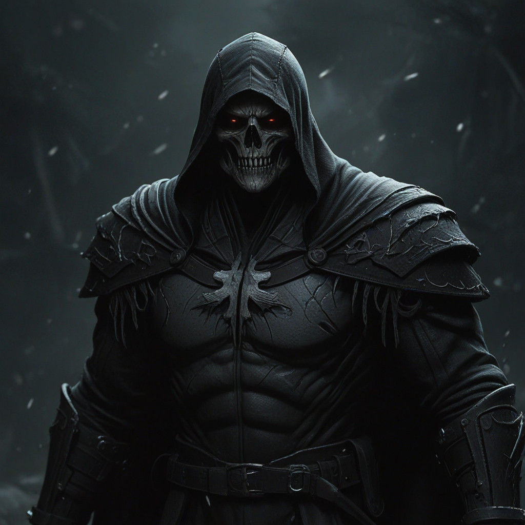 Dark Futuristic World in Grimdark Style