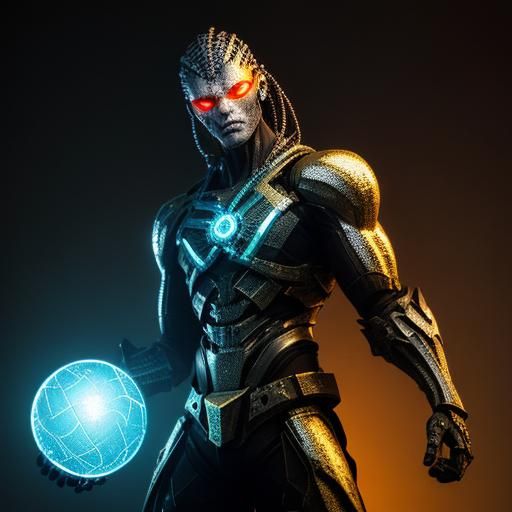 Unconventional Lamp in Hyperrealistic Concept Art