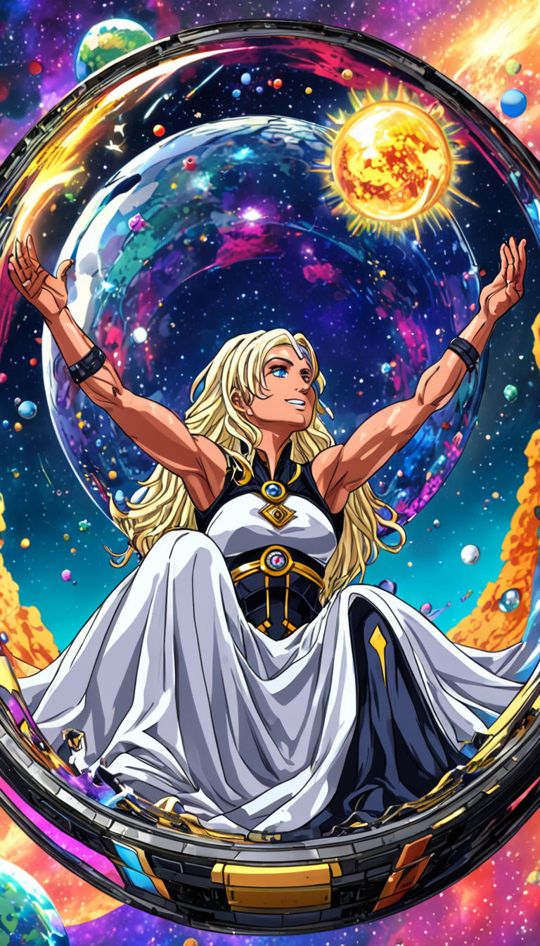 Anime Portrait: Multiverse Entity Creating Universe