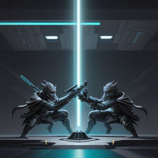 Cyberpunk-Industrial Star Wars Lightsaber Hilts with Viridia...