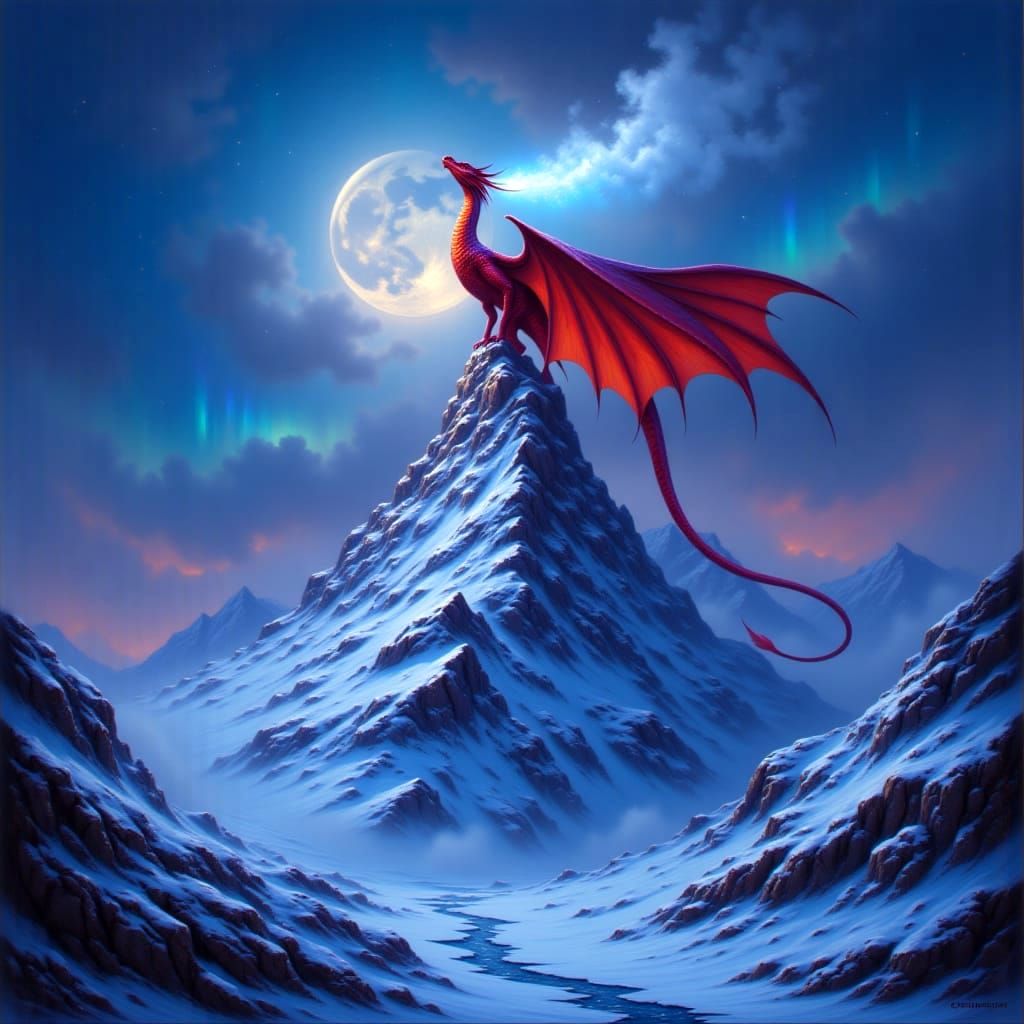 AI-Generated Art in a Painterly Style