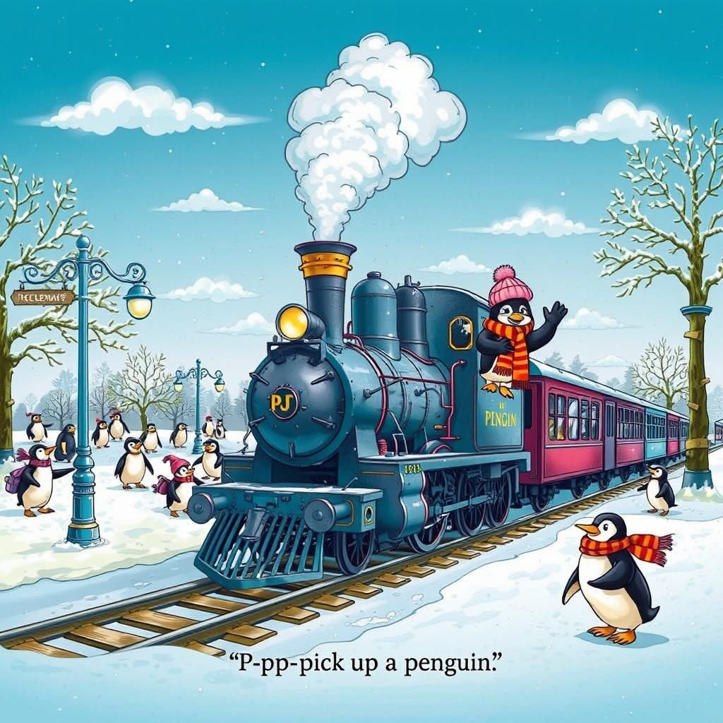 P-p-p-pick up a penguin