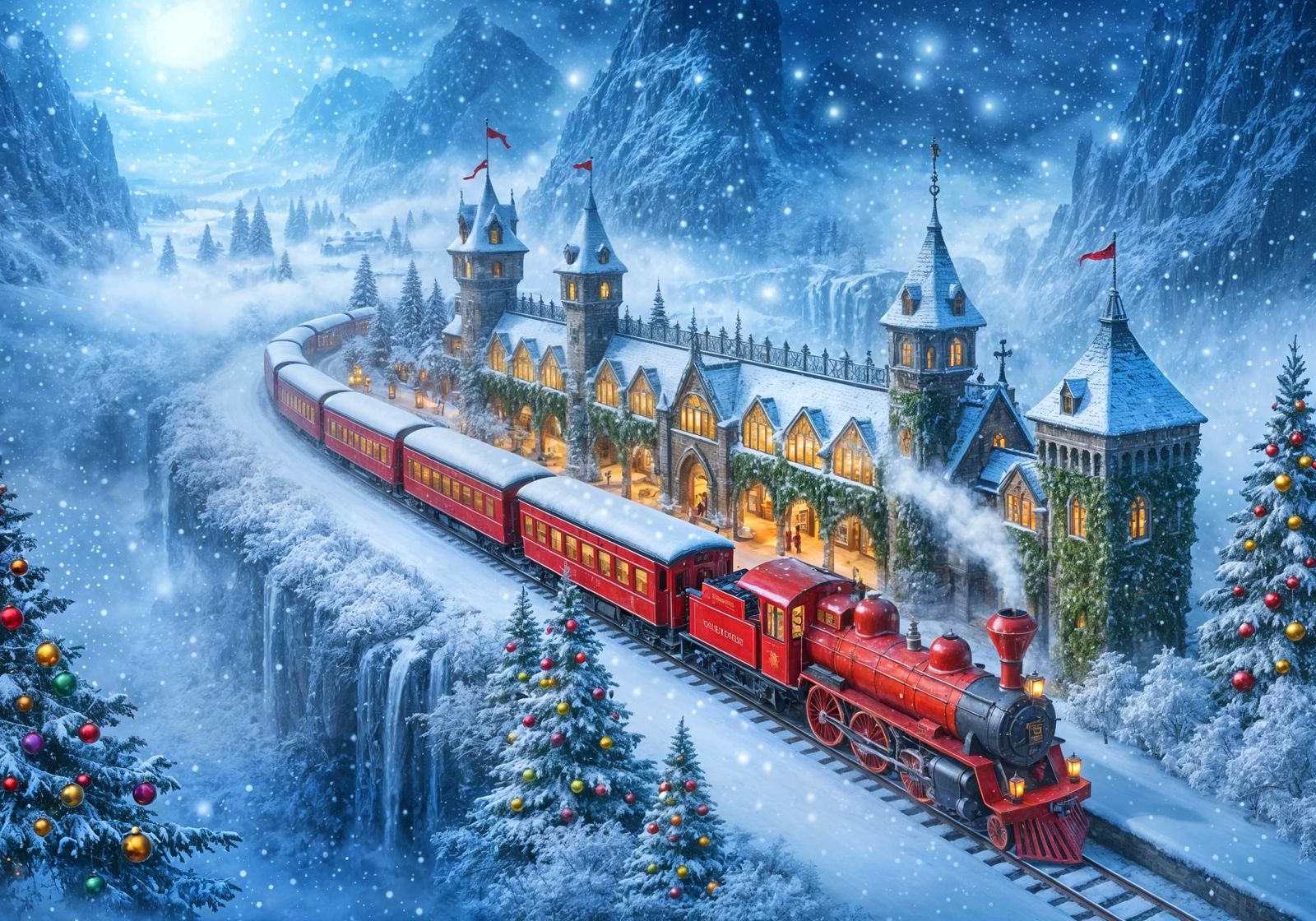 All aboard for Christmas