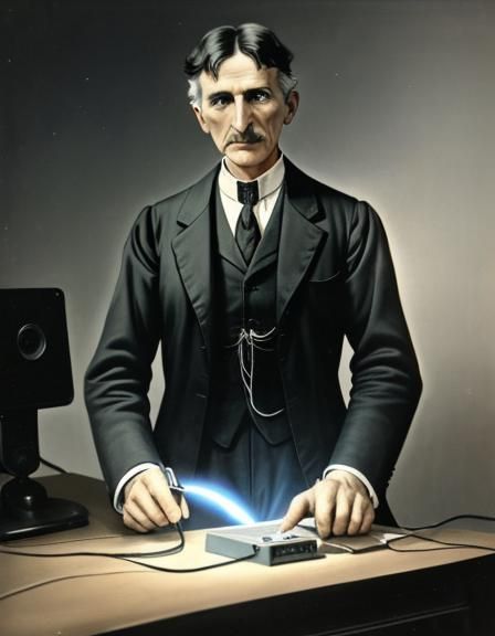 Rainbow Image: Nikola Tesla's Electrical Engineering Legacy