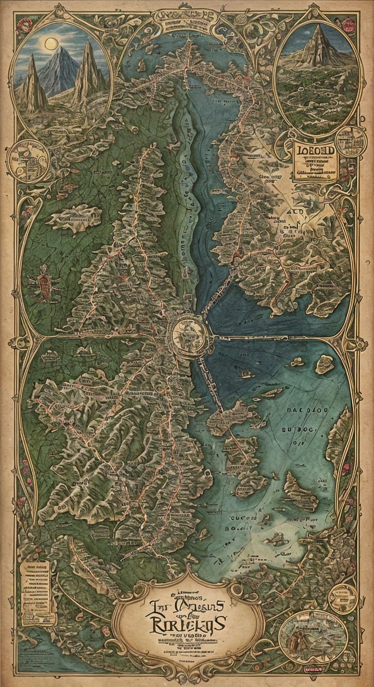 Map of Middle Earth