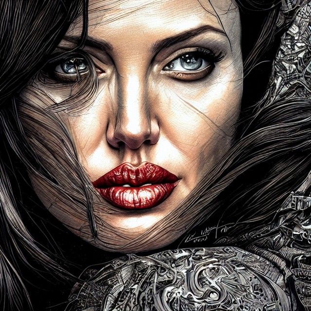 Hyperrealistic Portrait of a Woman in 16k