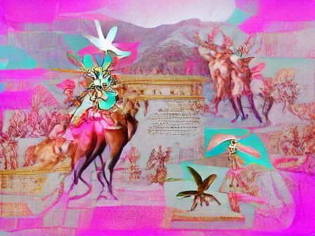 baroque vaporwave maximalism psychic clavis artis alchemical rogue magician army invading reality from dreams of scythia...