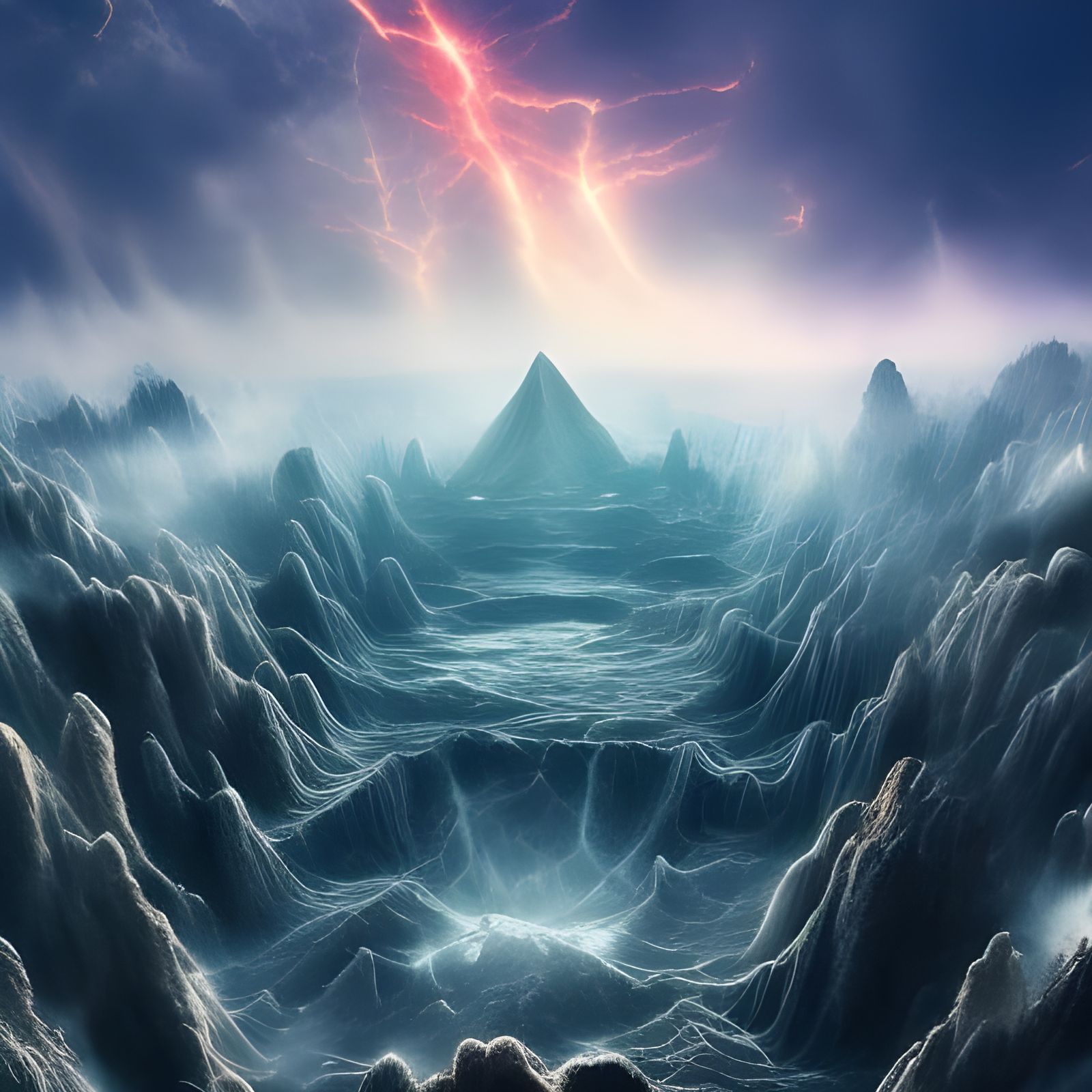 Horrifying Land with Shifting Mountains