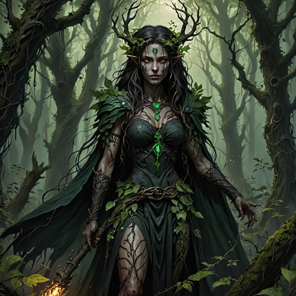 The Darach: A Corrupted Druid in a Decaying Forest