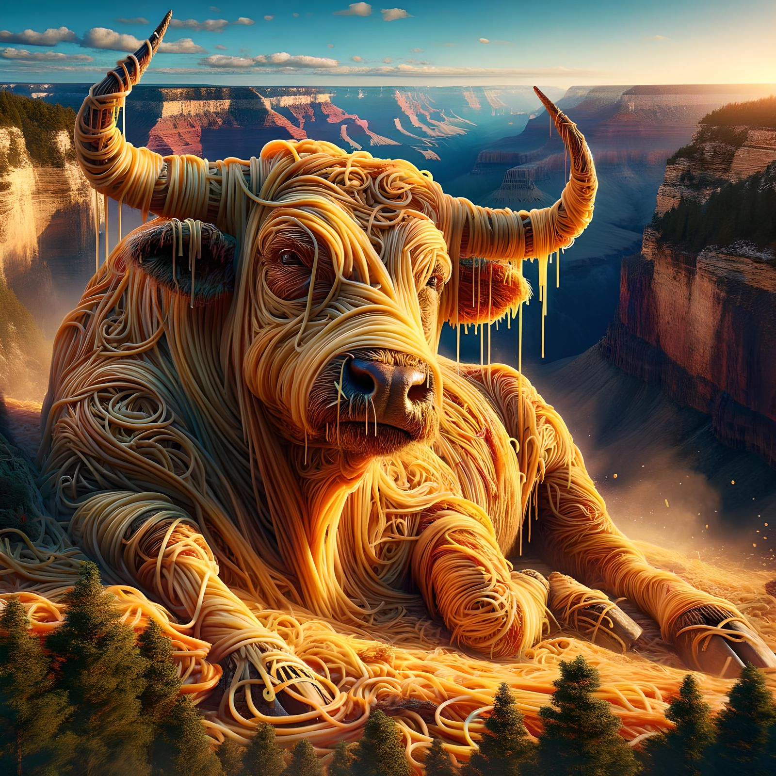 IN PASTA BULL🍝🐂 (impossible)