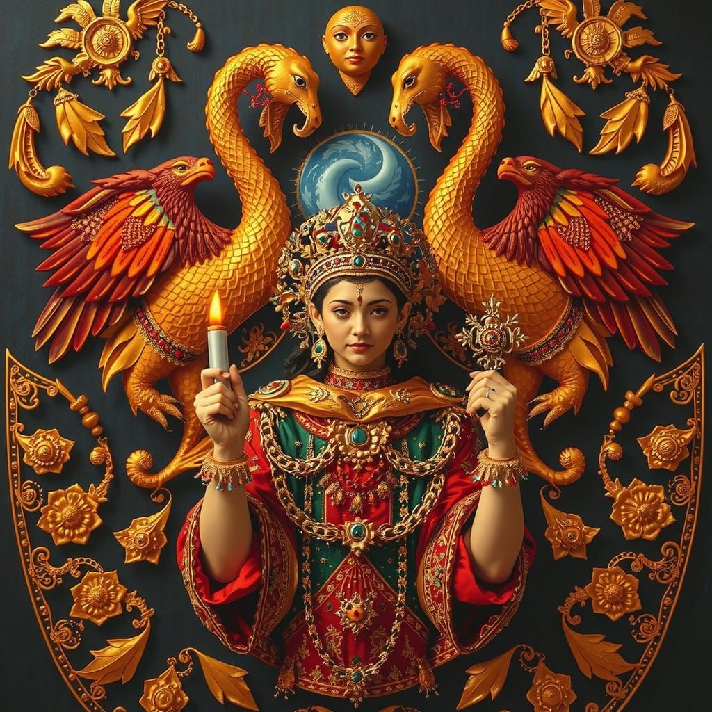 AI Artistry Showcasing Perfection and Beauty