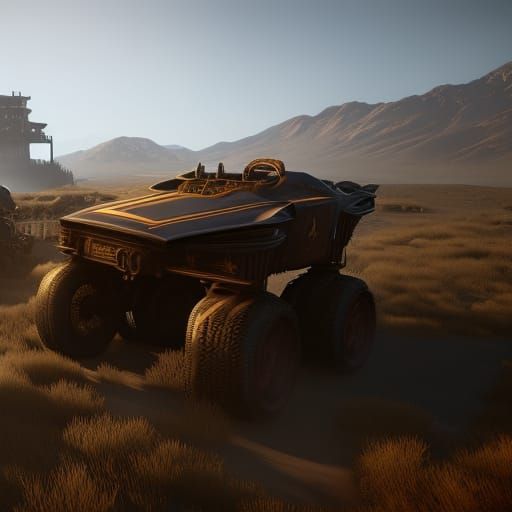 Post-apocalypse Car when there are no roads