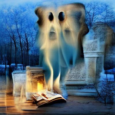 Abstract End of Time: A Ghostly Vision