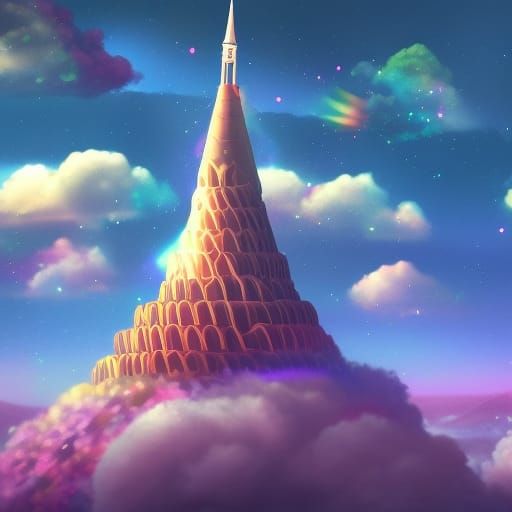 Anime Taco's Cosmic Rainbow Tower