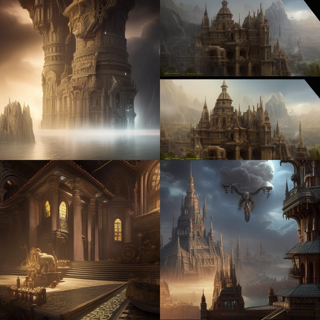 Epic Cinematic Digital Matte Painting