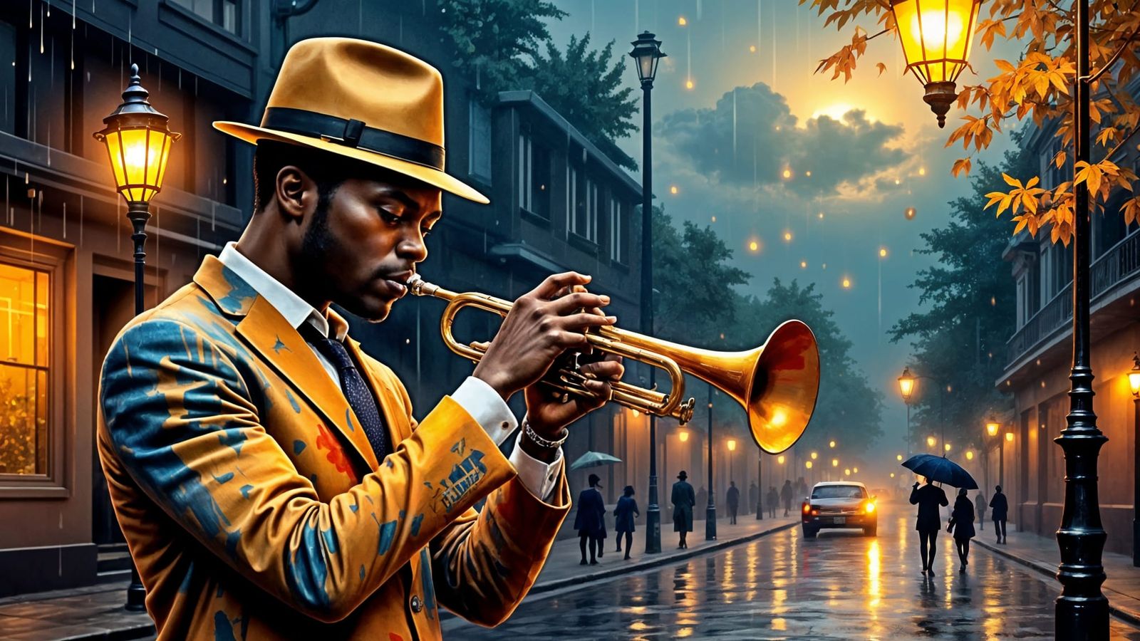 The Sad Jazz Trumpeter.