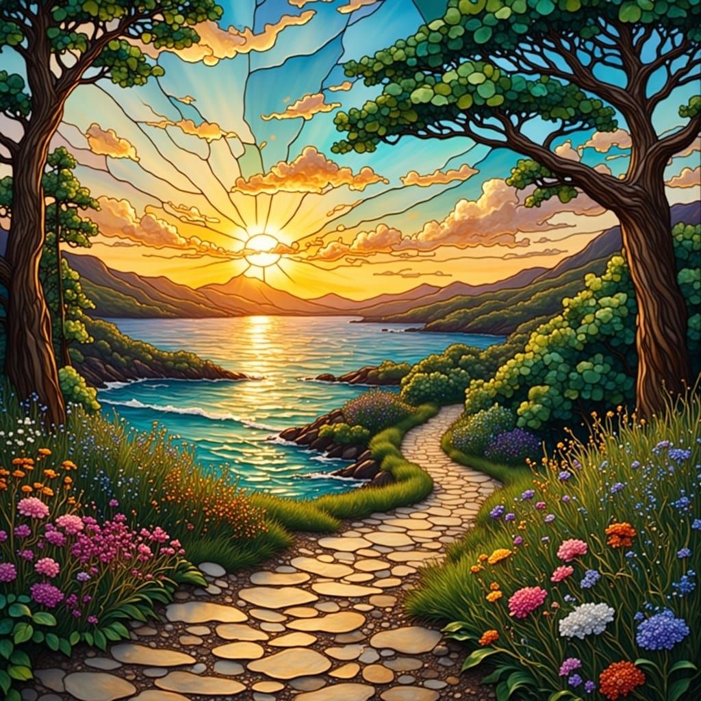 Stained Glass Transformation: Ordinary Things Shine