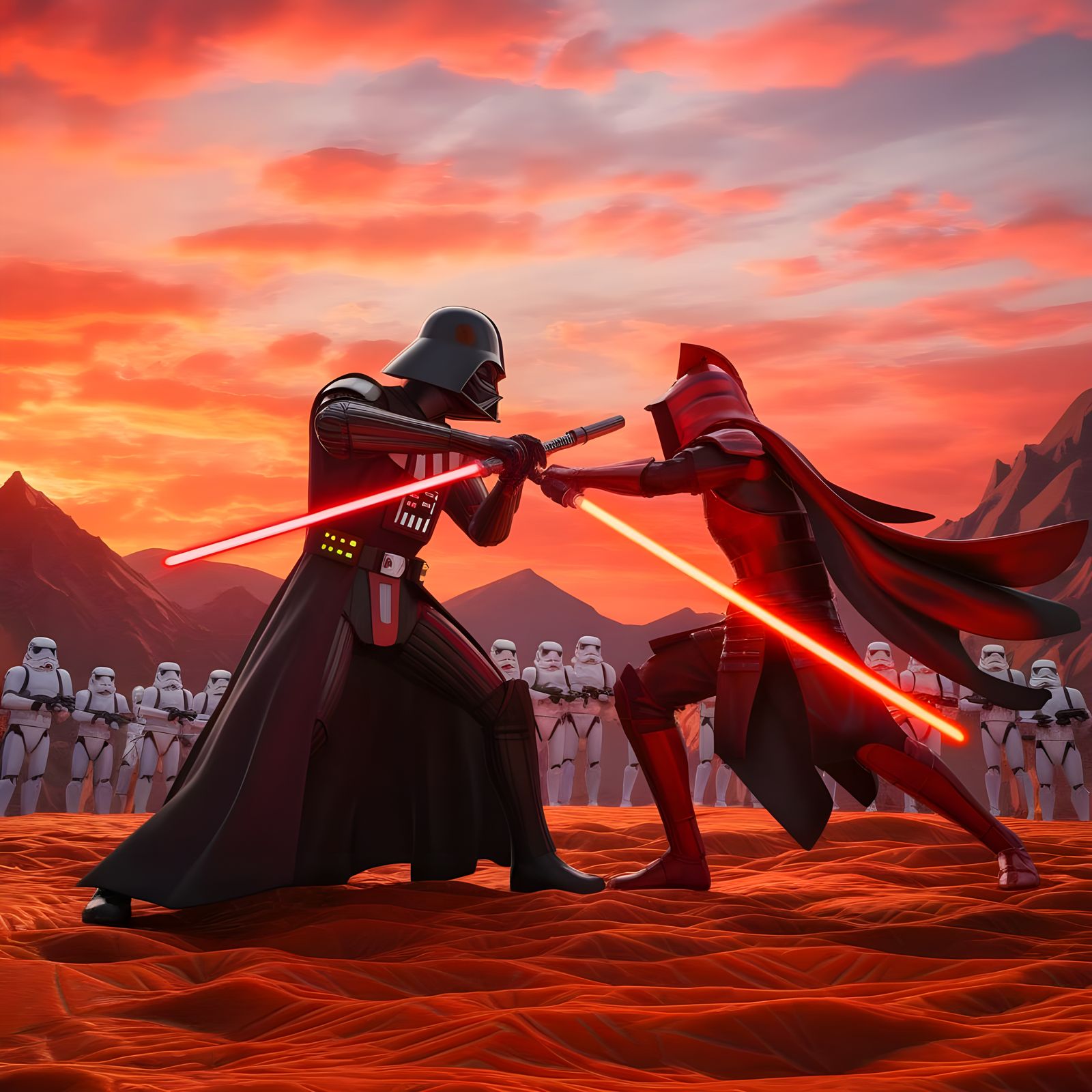 Imperial Dark Jedi Training, Planet Vjun