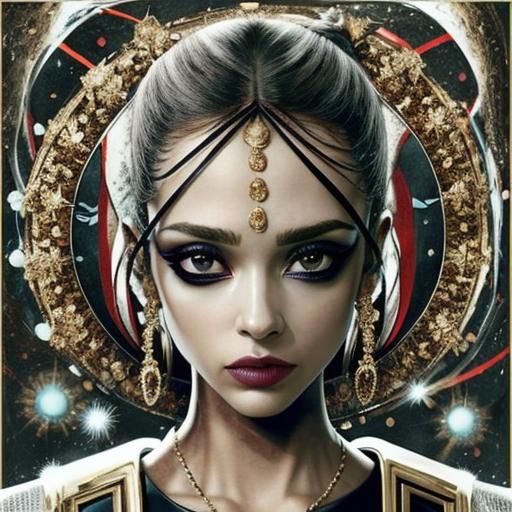 Detailed AI Generated Image of an Eye