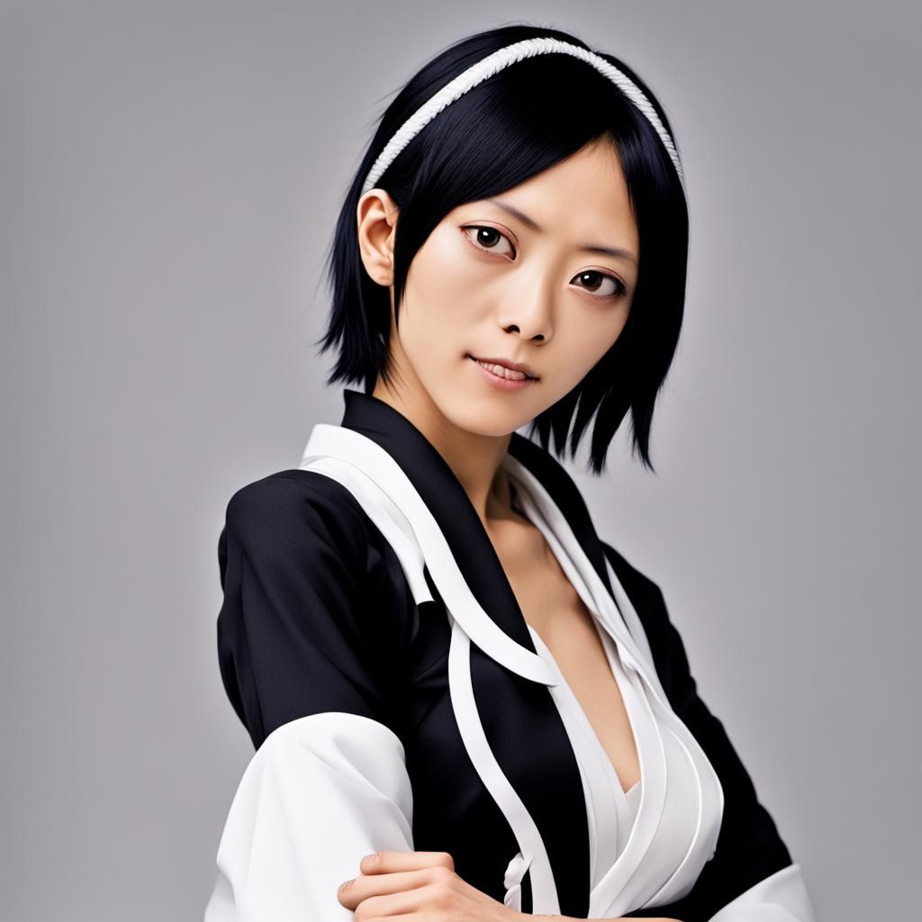 Rukia Kuchiki Reimagined as One Piece Character