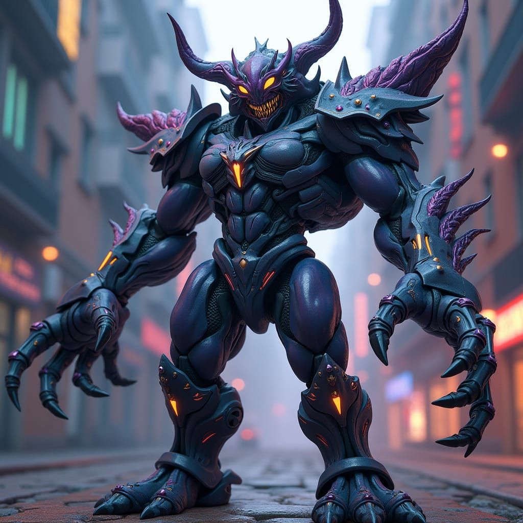 Heroic Cybernetic Avatar with Monstrous Physiology