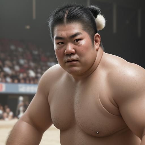 Japanese sumo wrestler