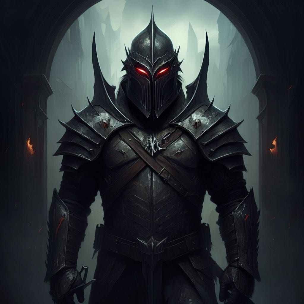 Grimdark Landscape in Muted Earth Tones