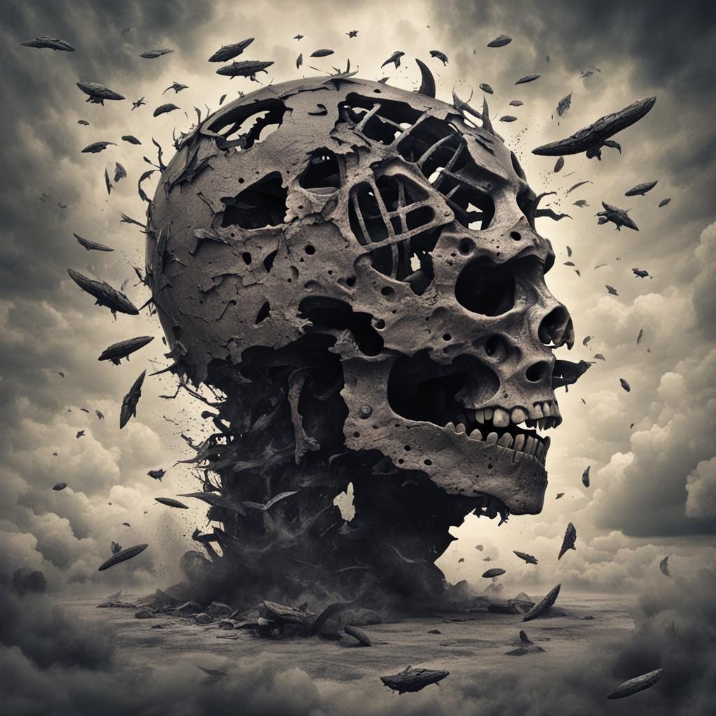 Abstract Ruin: Visualizing Mental Deterioration