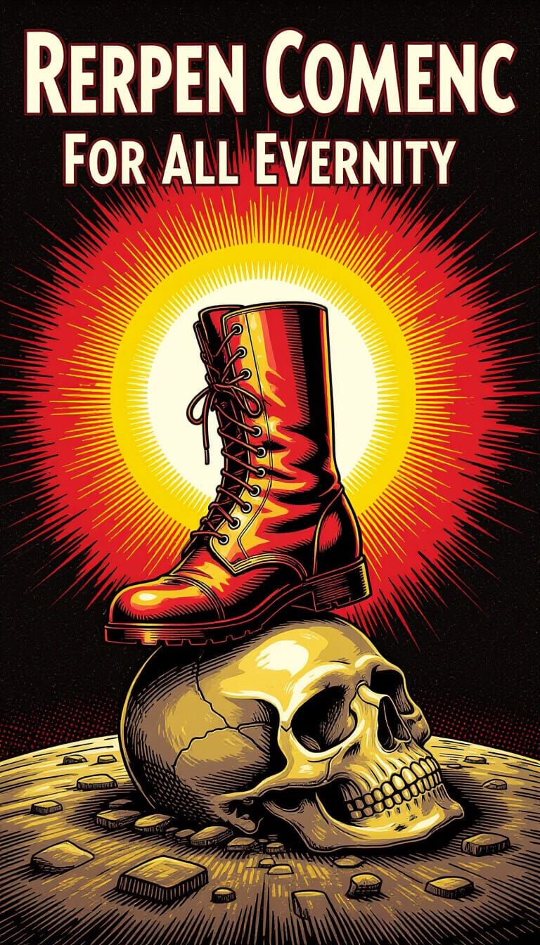 Eternal Boot: A Symbol of Oppression