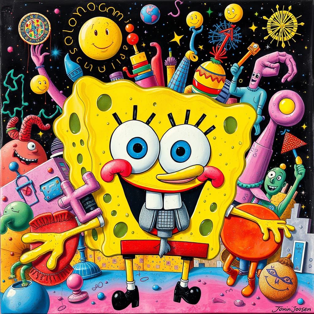 Surreal Spongebob