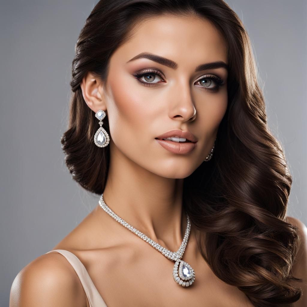 Woman's Diamond Jewelry: A Captivating Display