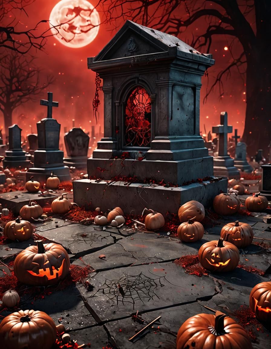 Pumpkin cemetery