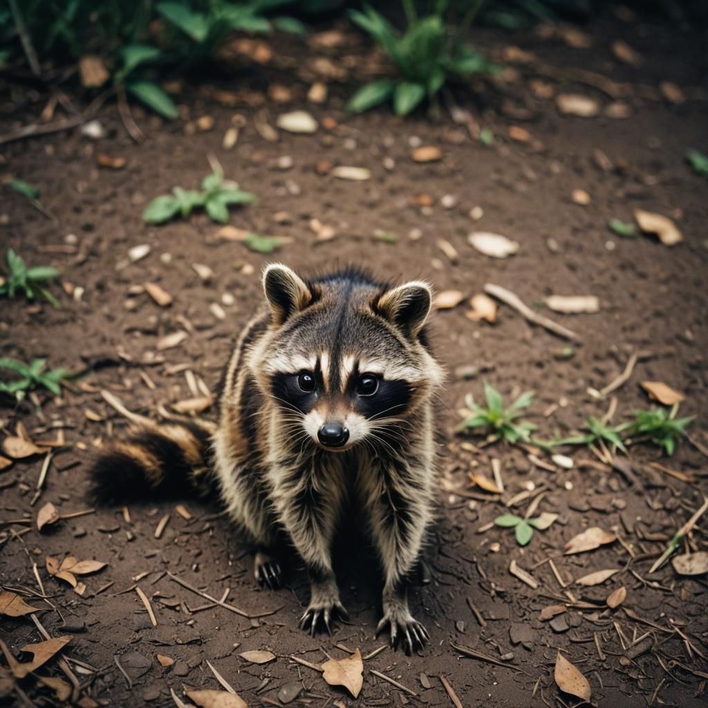 Baby racoon