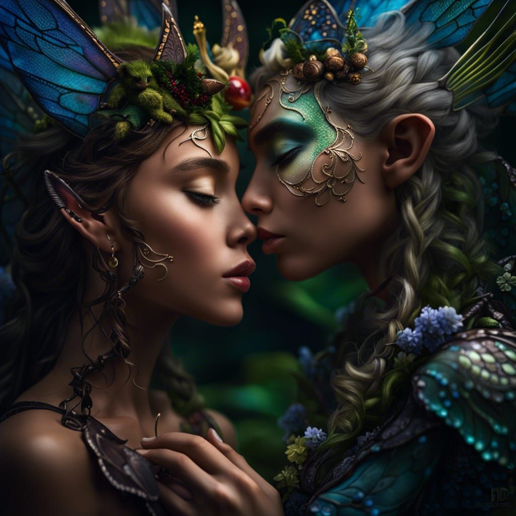 Forbidden Elf Fairy Love