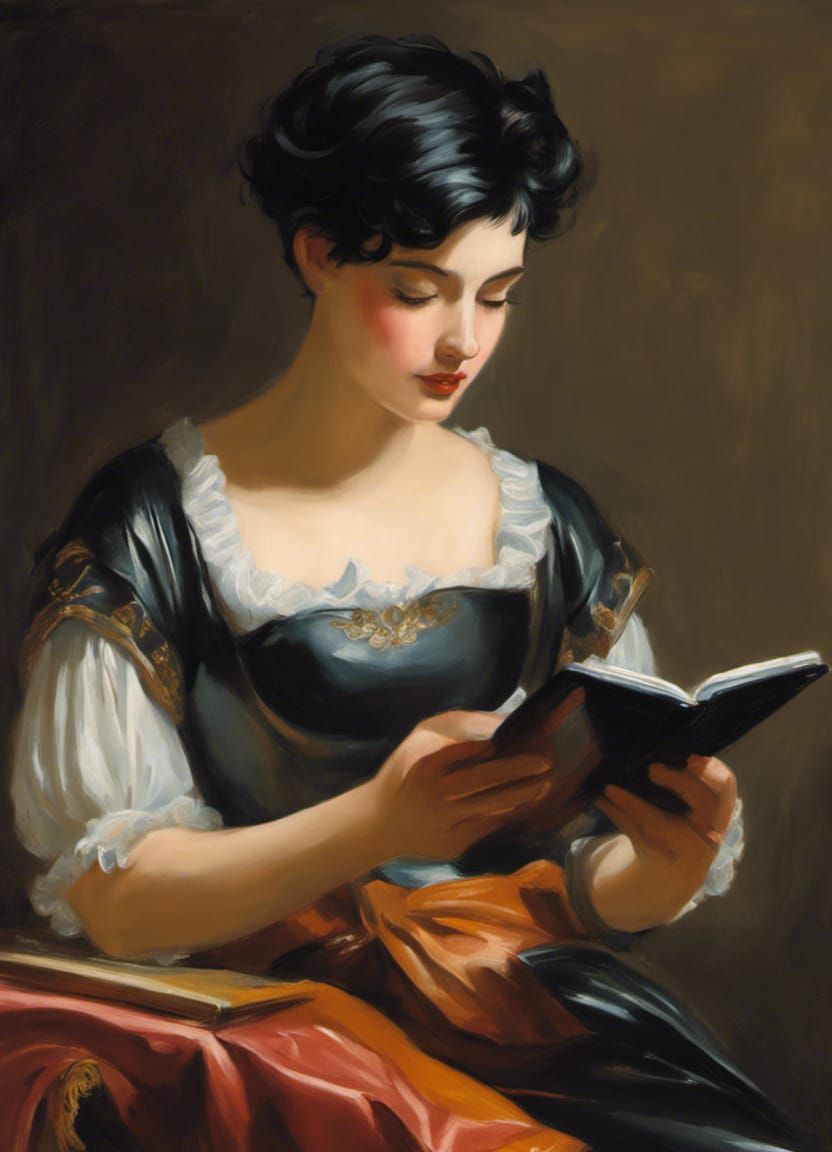 Variations on Jean-Honoré Fragonard's “Young Girl Reading”