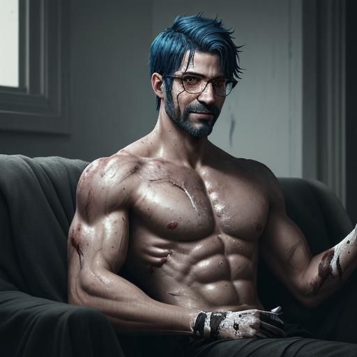 Bloodied Android Butler's Heroic Rescue