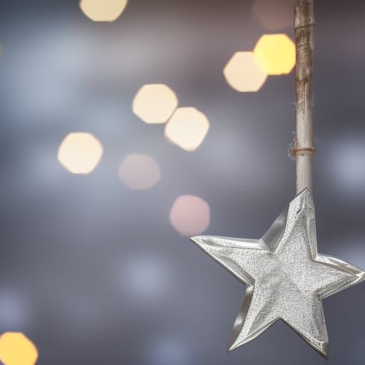 Silver Star in Professional Photography Style