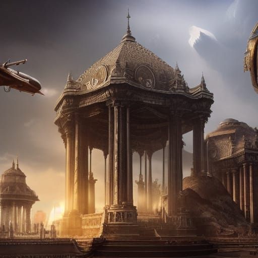 Epic Cinematic Digital Matte Painting