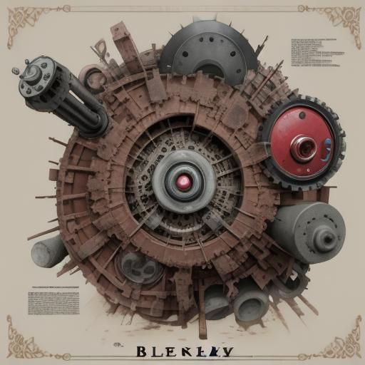 Abstract Image of Broken Object