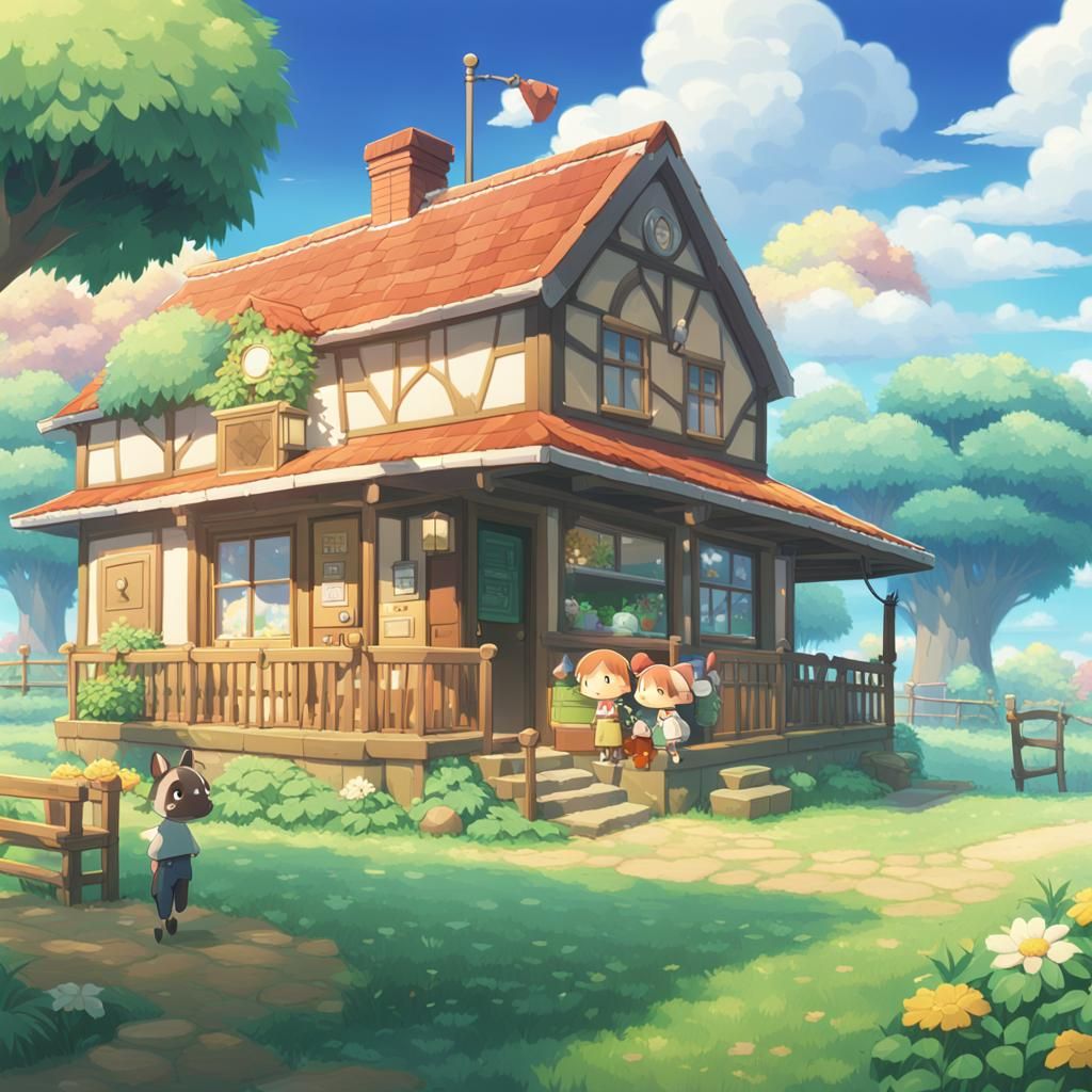 Animal Crossing TV Series: Ghibli-Style Anime