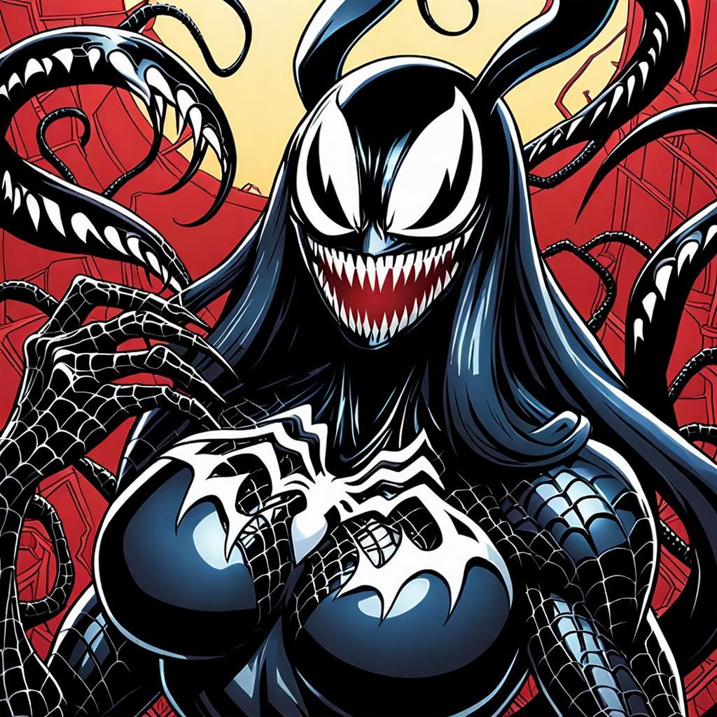 Jessica Rabbit Embraces the Venom Symbiote