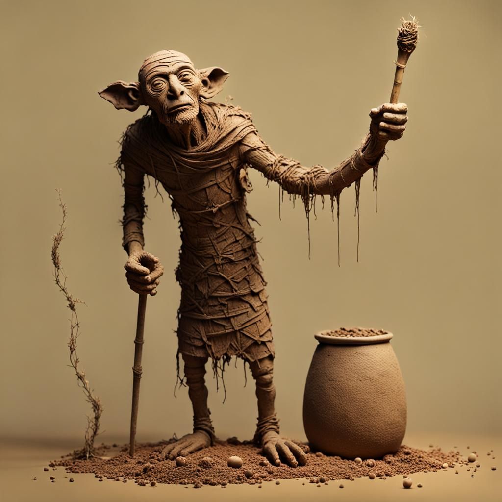Jewish Golem: Earth and Clay Creature